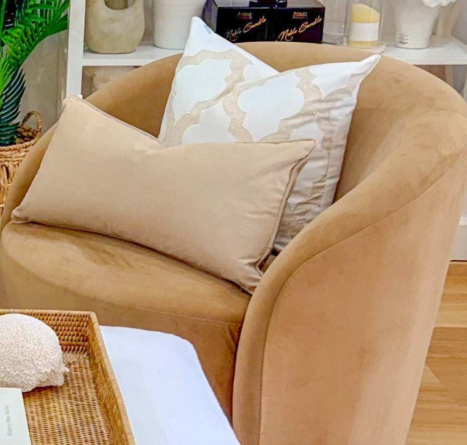 ESPERANCE WHITE CUSHION FEATHER FILLED