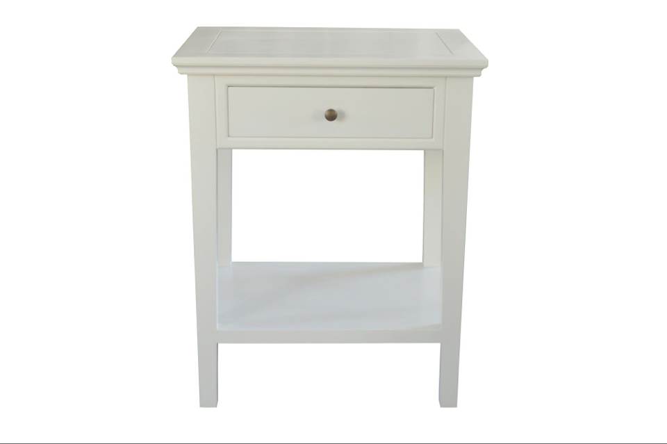 Ashiya Side Table White