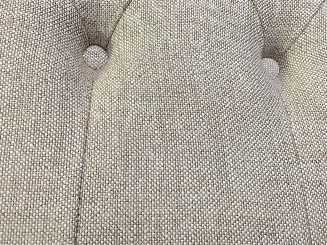 Chesterfield Fabric Panel Headboard – Natural Linen