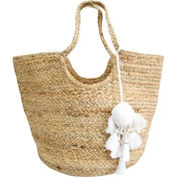 Jute Bag Boho Natural