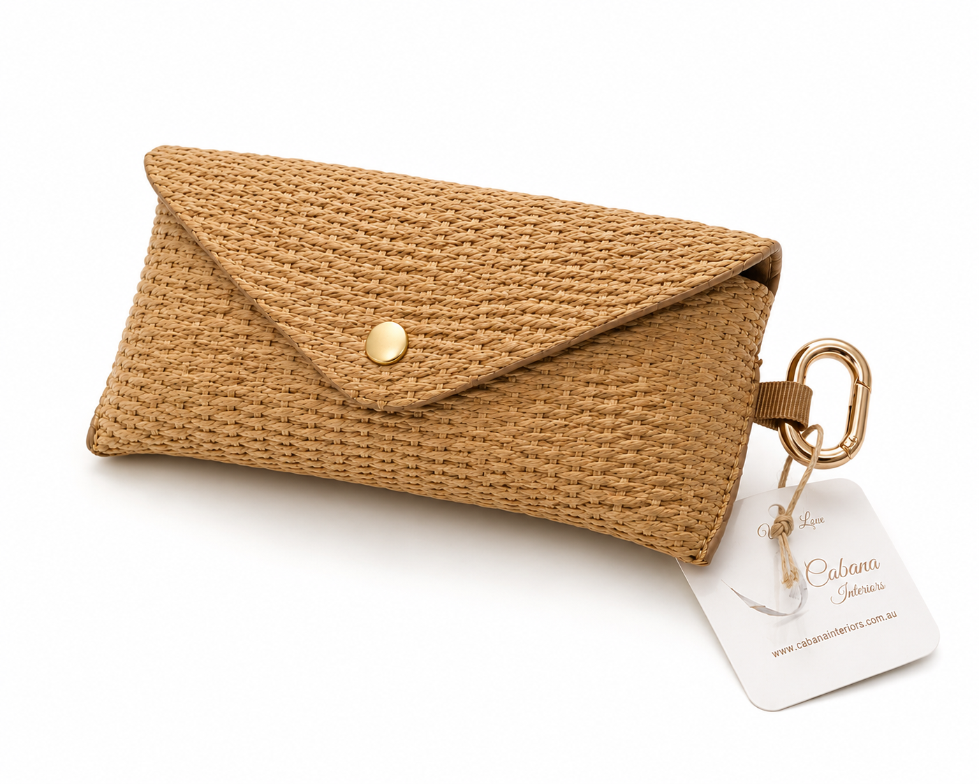 Raffia Sunglasses Case