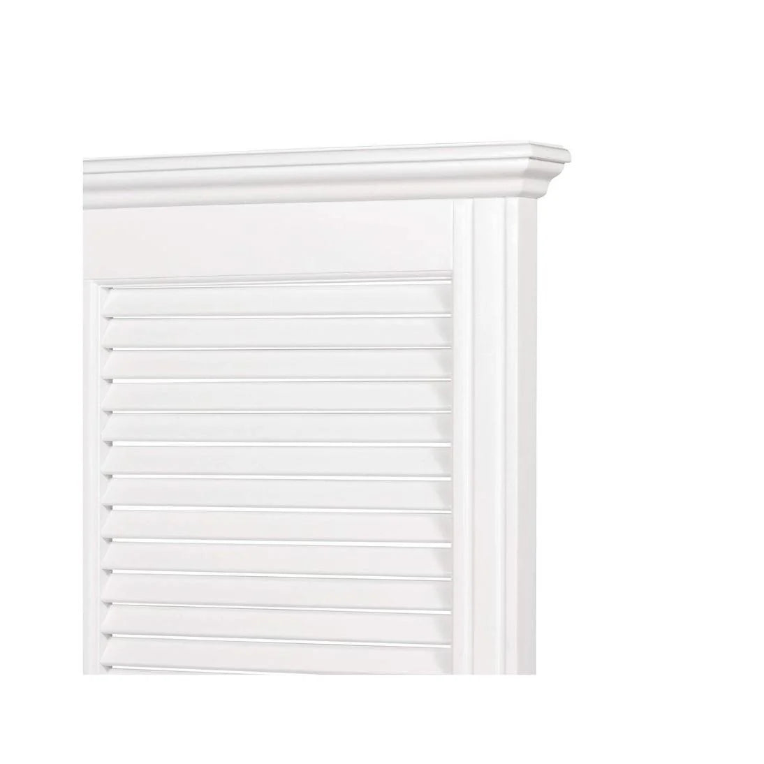 West Beach Hamptons Bedhead With Shutters King