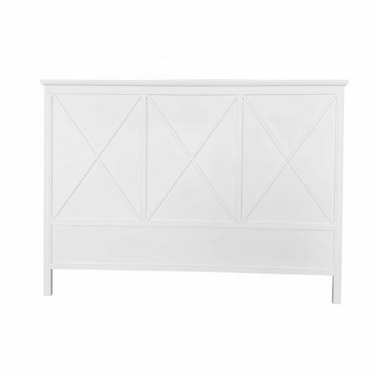 Aston Headboard King White