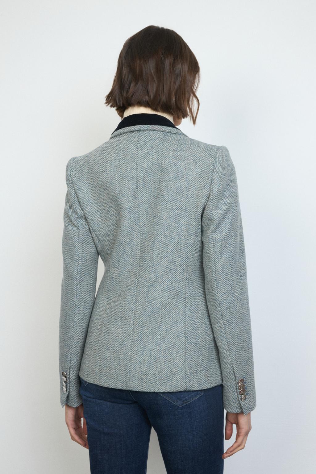 Fontana Blazer – Petrol Blue