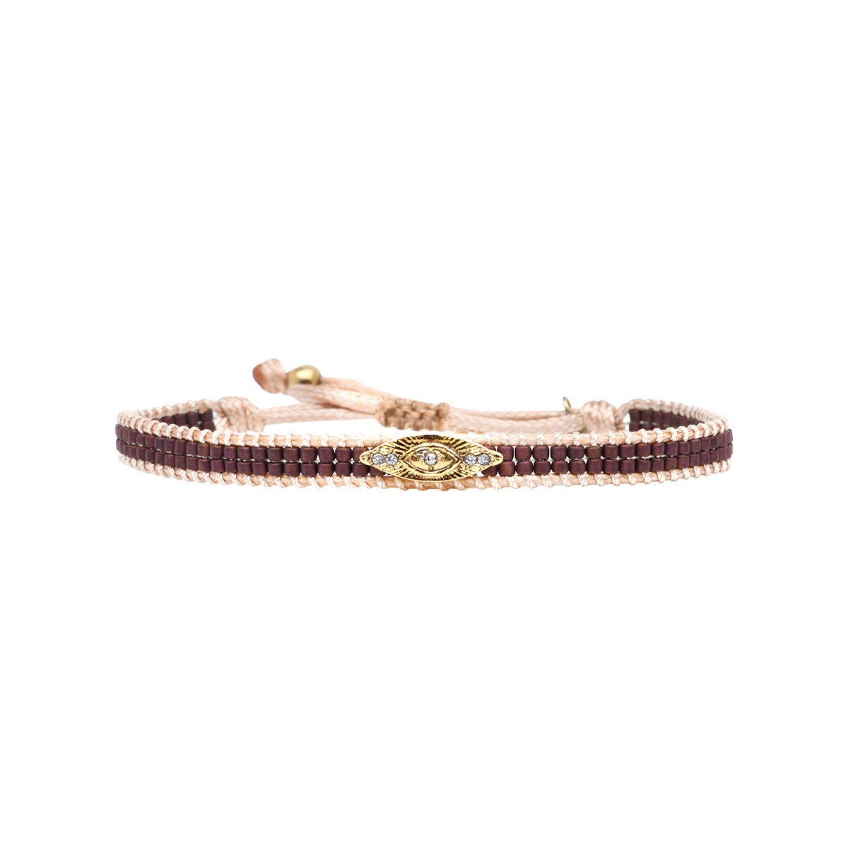 Chance Bronze Couture Bracelet - Belle Mais Pas Que