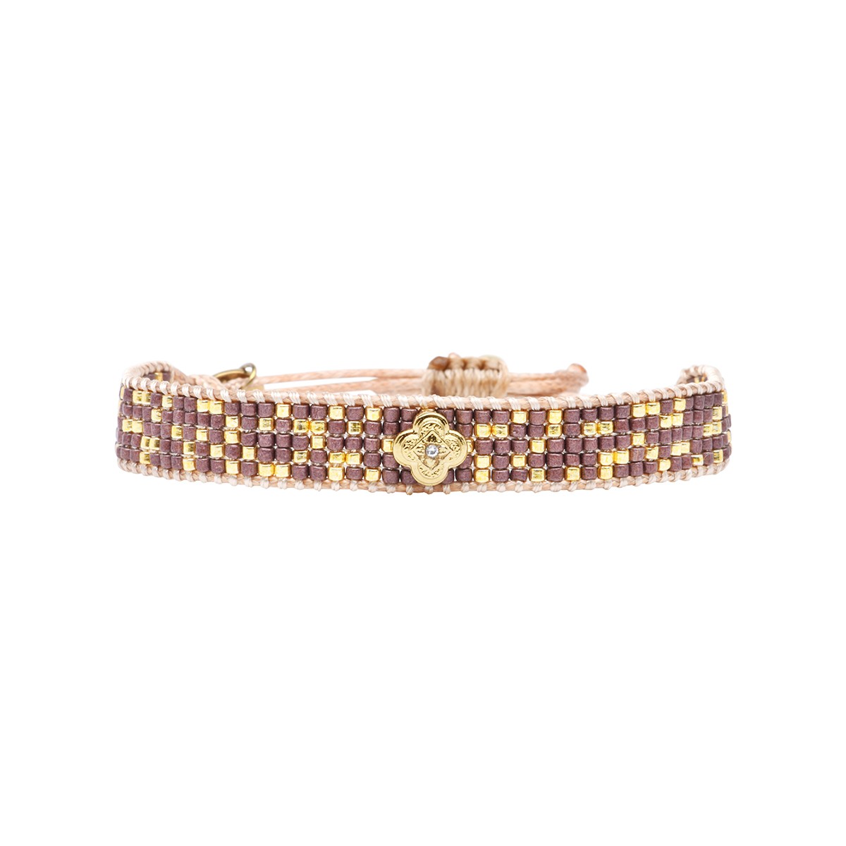 Chance Bronze Couture Bracelet - Belle Mais Pas Que