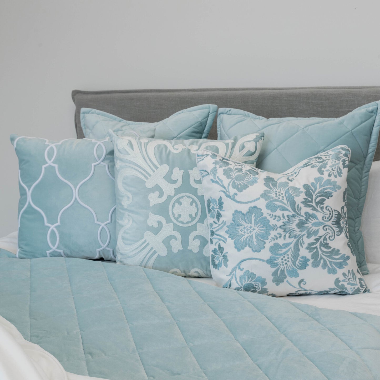 ALLURE BABY BLUE PILLOW