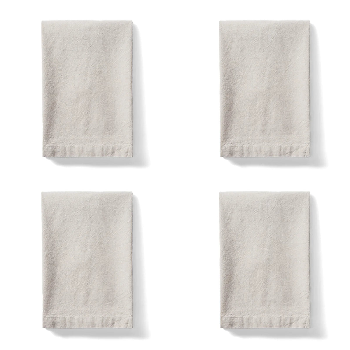 Amalfi Sorrento Liveable Linen Napkins 4pcs Set Taupe