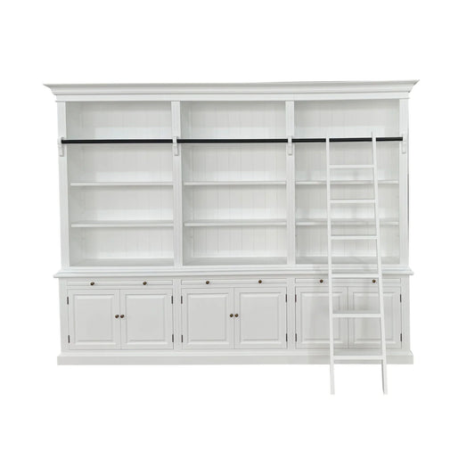 French Library Bookcase – Matt White