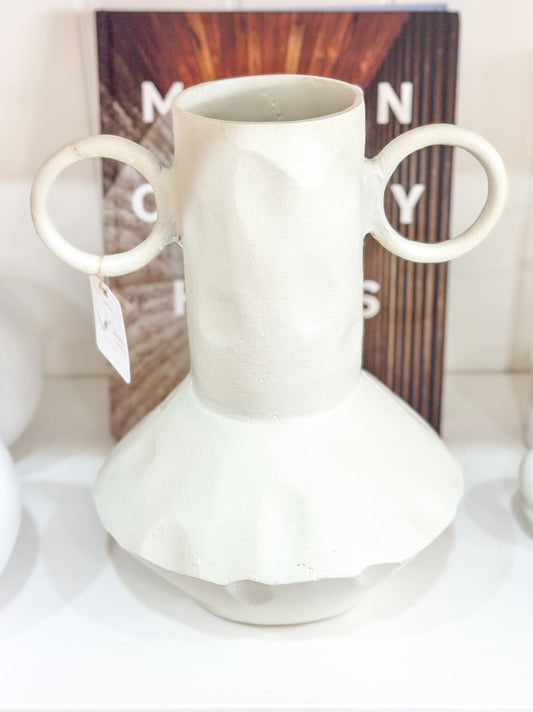 Capri Sculptural Ceramic Vase