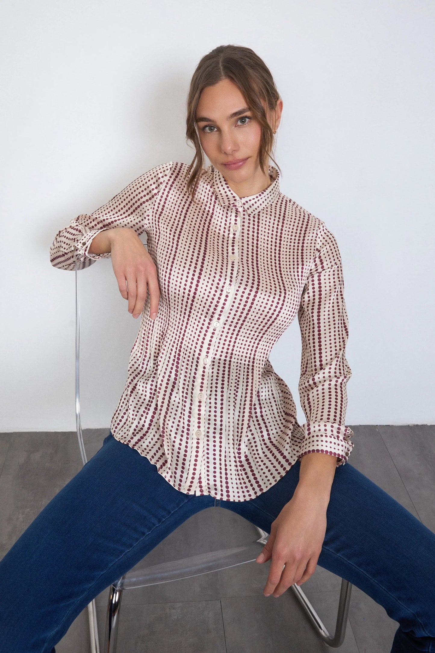 FABIANA BLOUSE - TINTA & BARILOCHE
