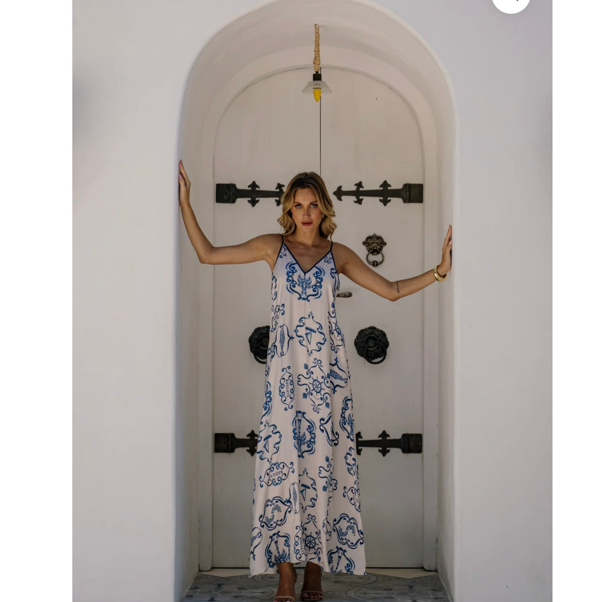 NAUTICAL SLIP DRESS