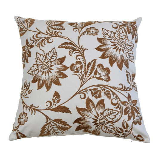 GRACE CARAMEL CUSHION FEATHER FILLED