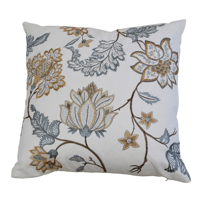MIA CARAMEL CUSHION FEATHER FILLED