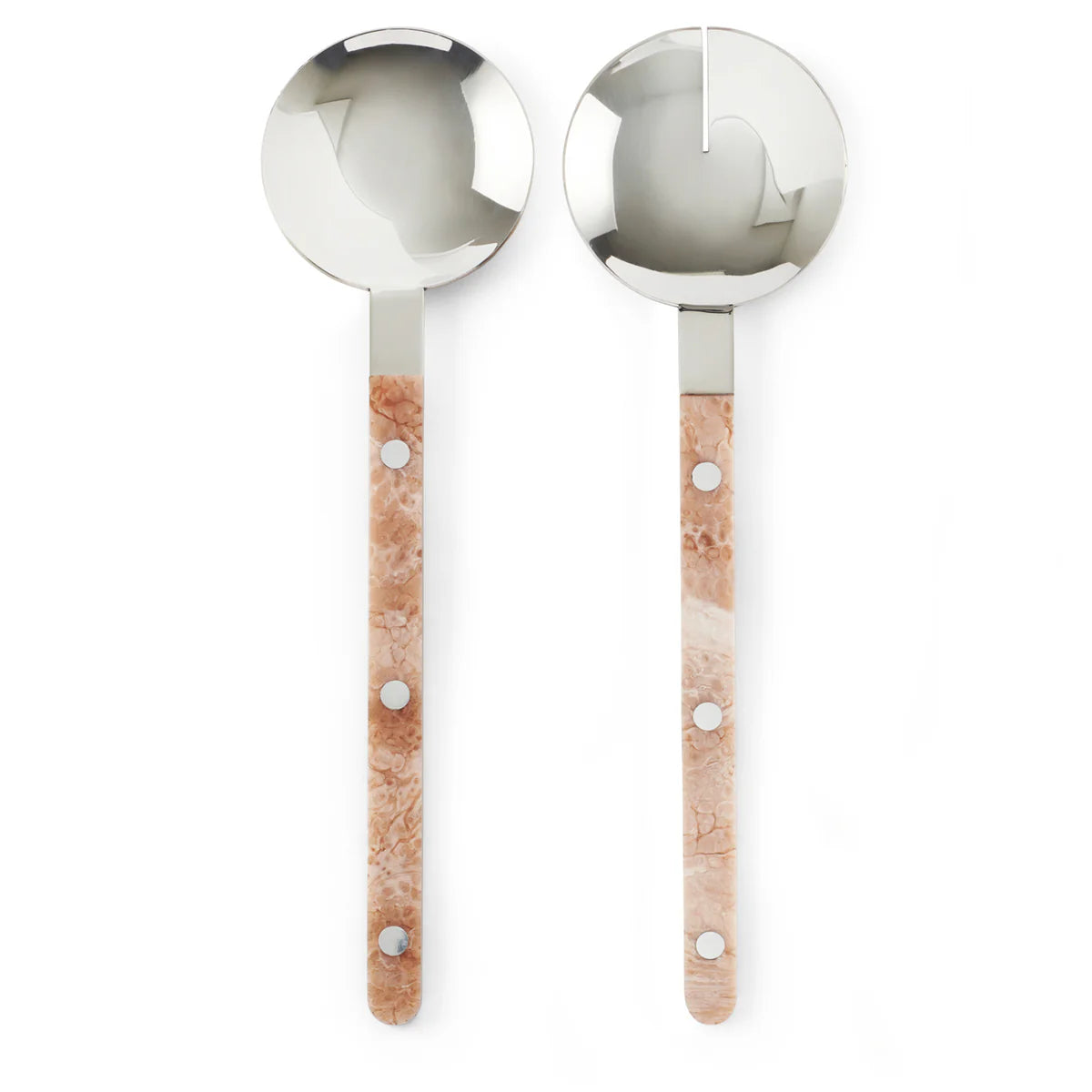 SALAD SERVERS - TAUPE