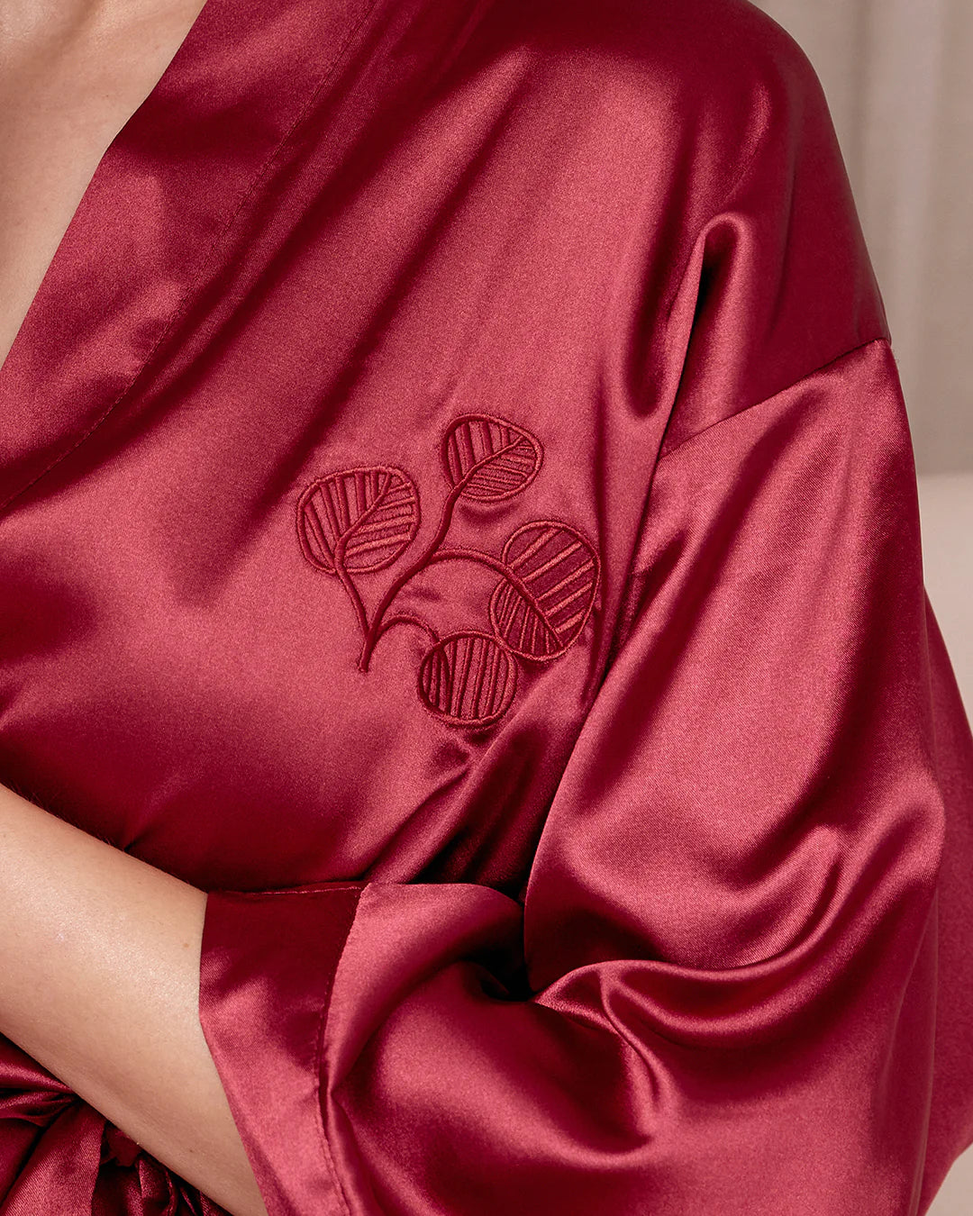 Satin Robe