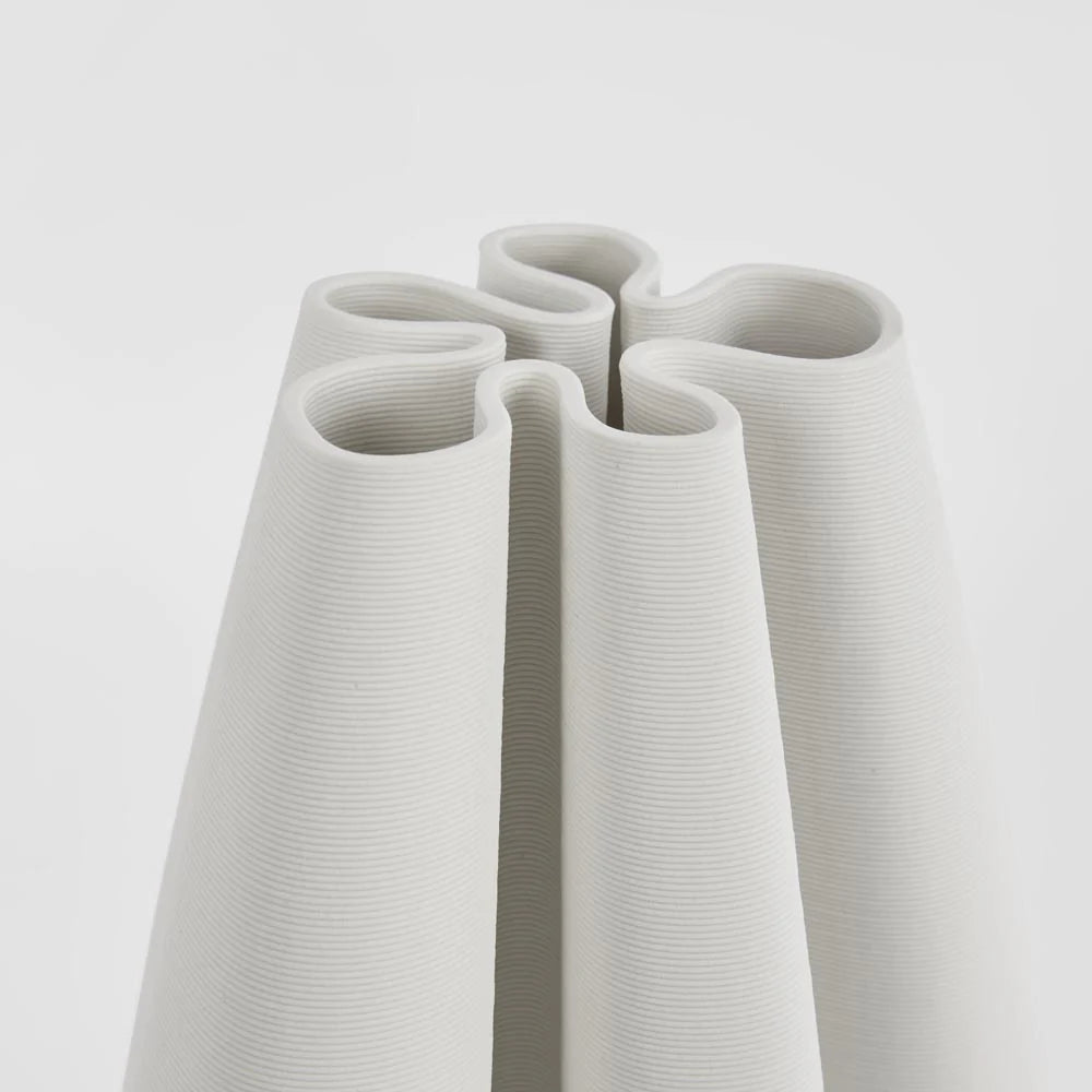 3D Vase – White | Small & Large