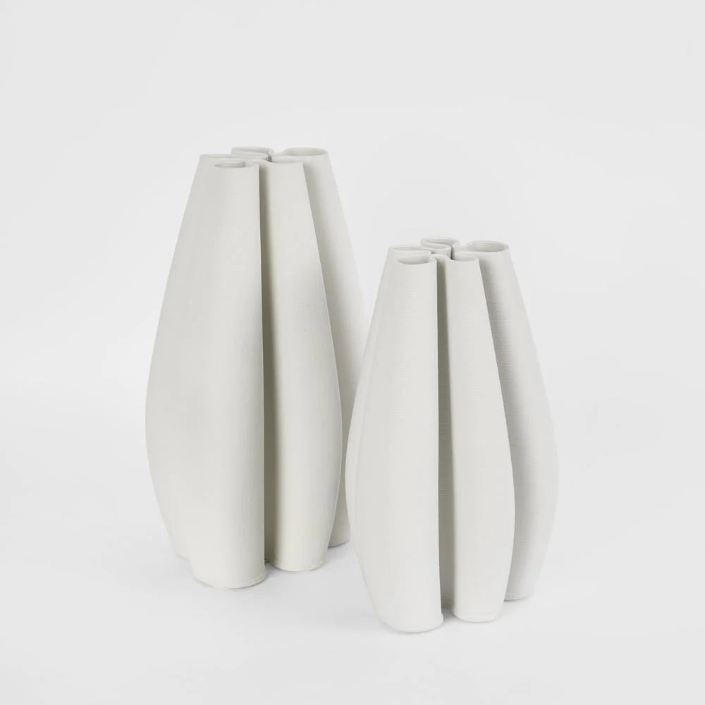3D Vase – White | Small & Large