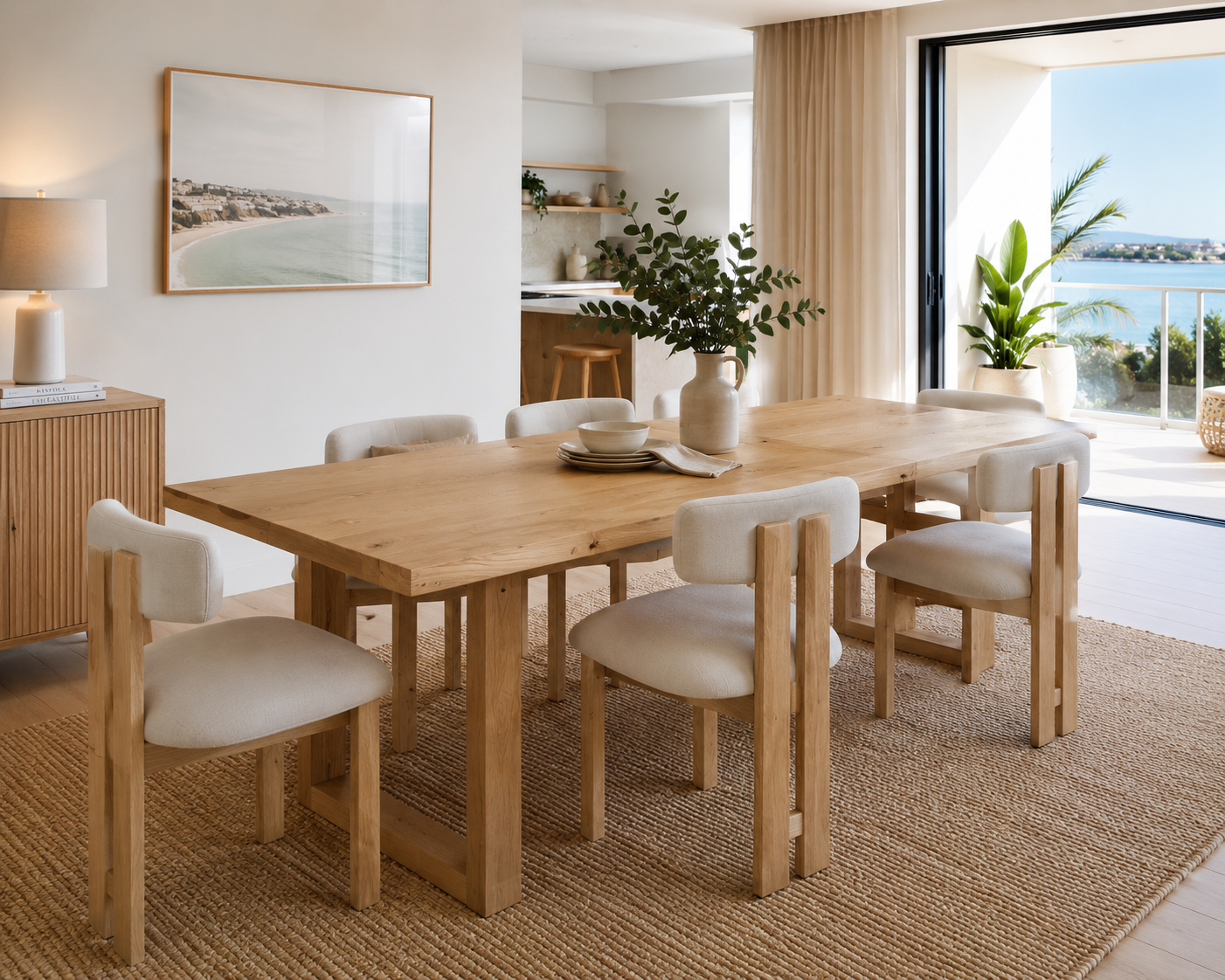 COAST DINING TABLE RECLAIMED ELM