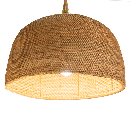 Lombok Weave Rattan Pendant Light