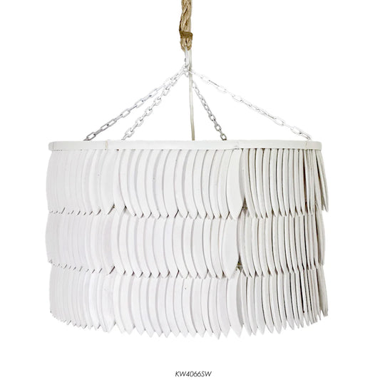 Juma' Wooden Cuttlefish Pendant Light