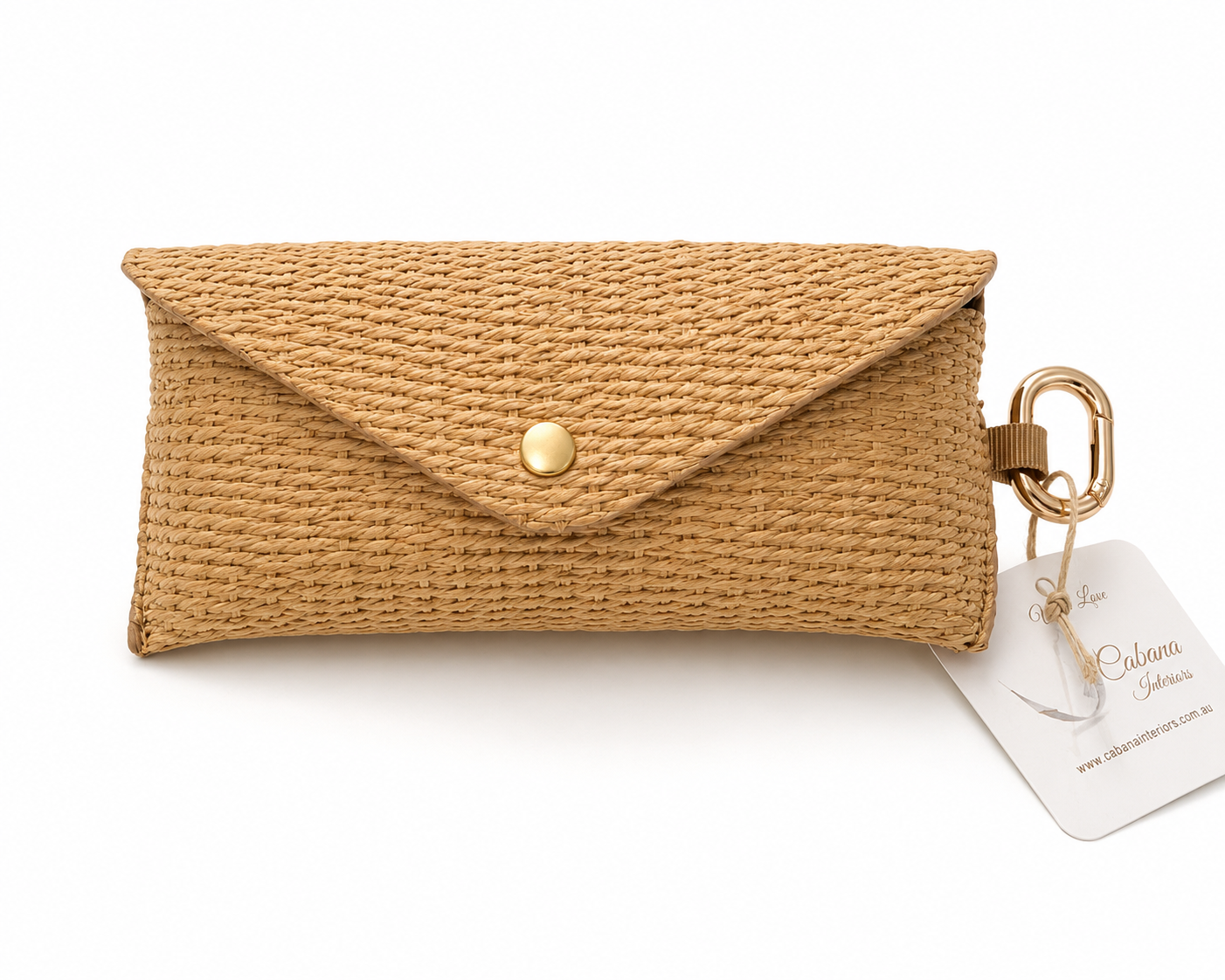 Raffia Sunglasses Case