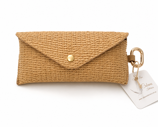 Raffia Sunglasses Case