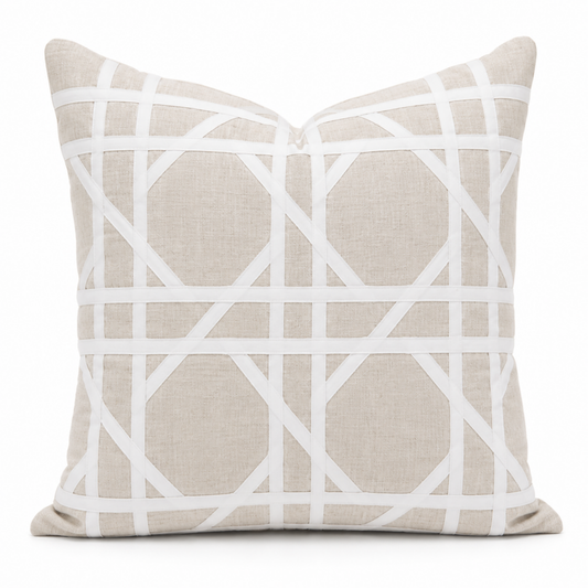 RIVIERA NATURAL CUSHION SQUARE
