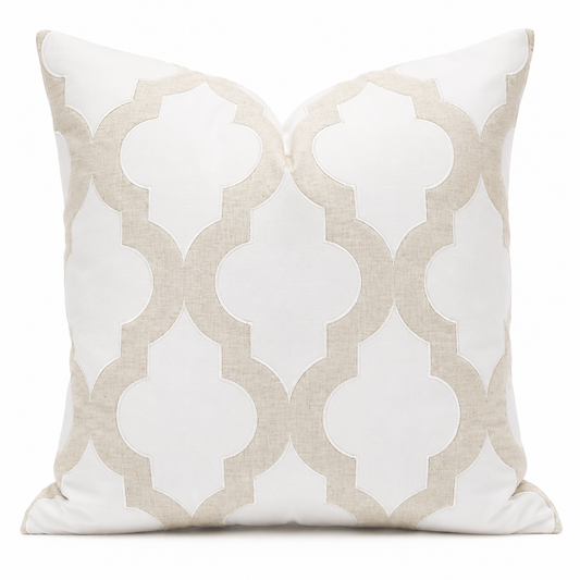 ESPERANCE WHITE CUSHION FEATHER FILLED