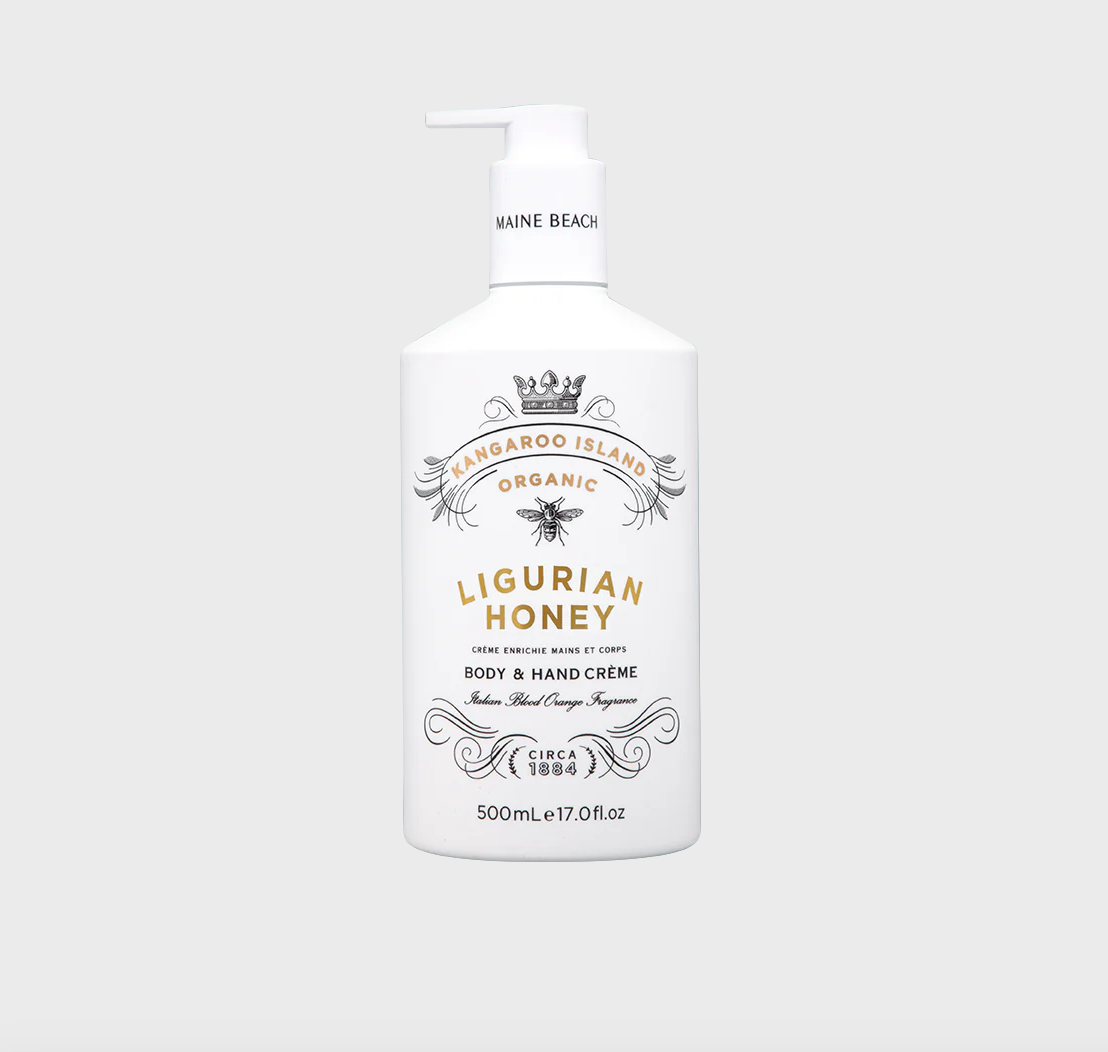 K.I. Ligurian Honey - Body & Hand Crème 500ml