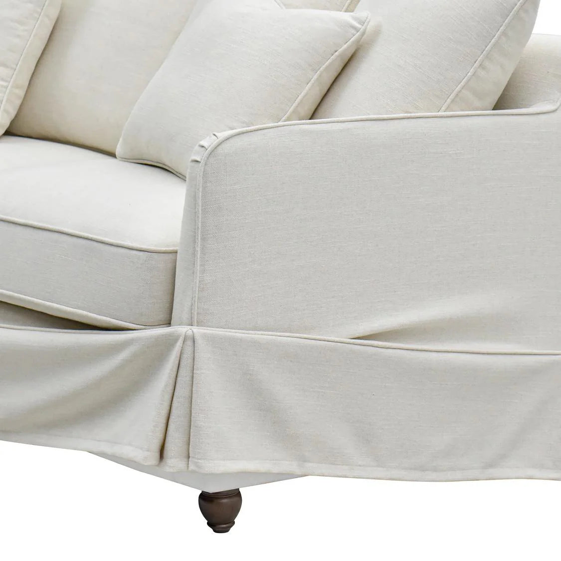 Noosa Hamptons 2 Seat Sofa Ivory