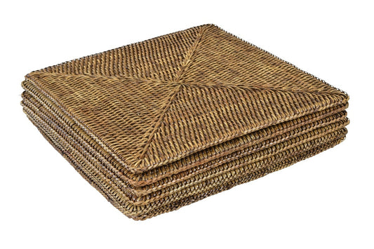 PLANTATION PLACEMAT SQUARE X 6