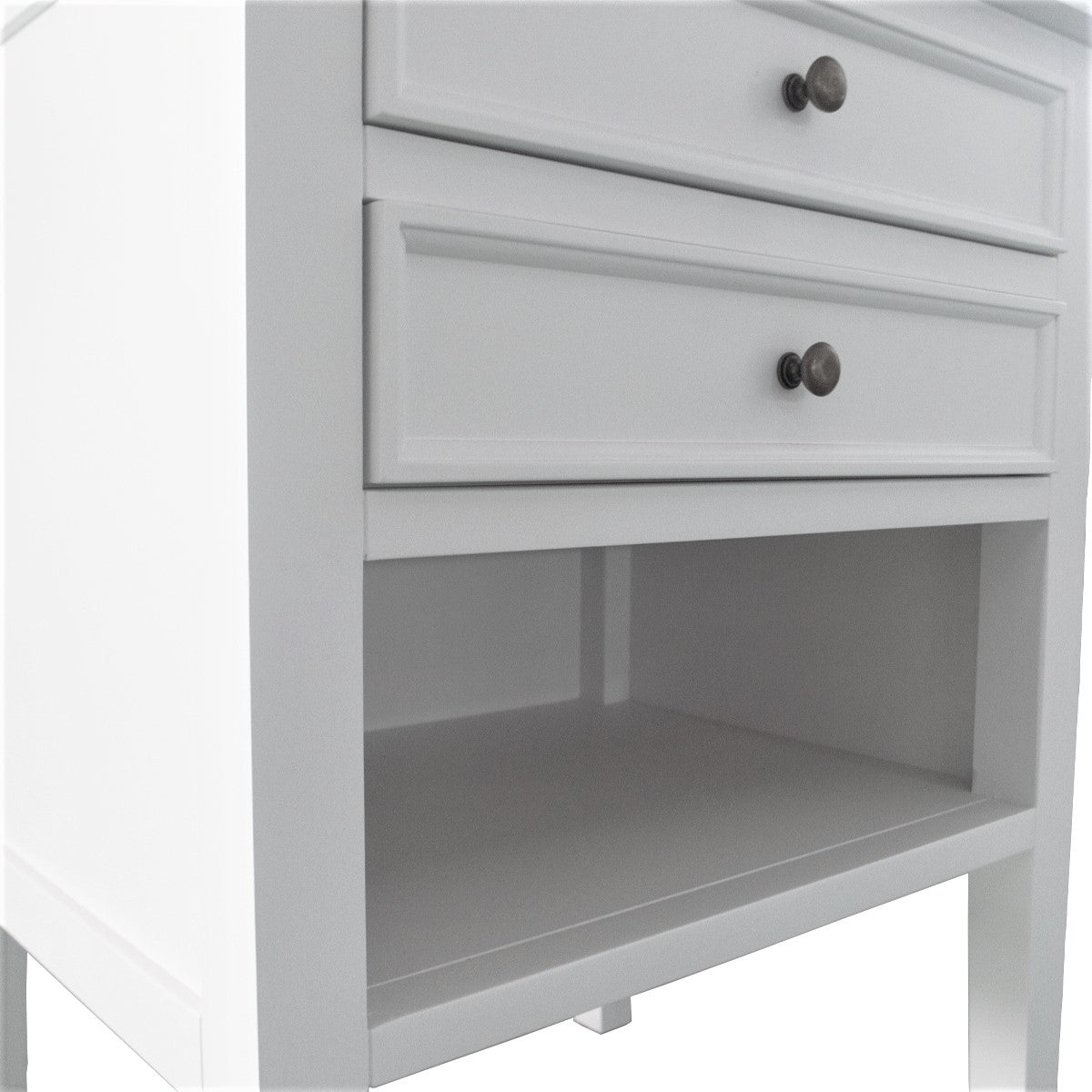 Partrack Side Table White
