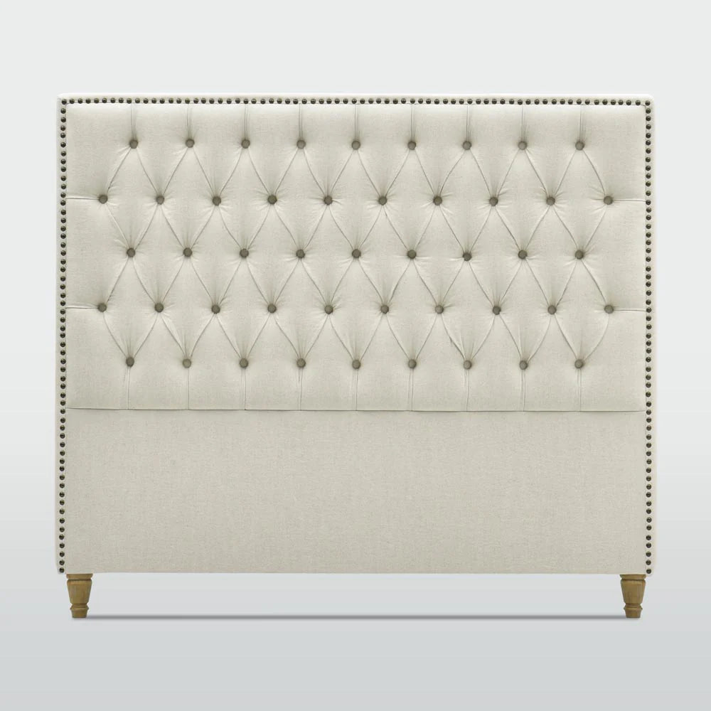 Queenscliff Tufted Bedhead Beige