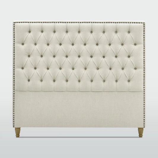 Queenscliff Tufted Bedhead Beige