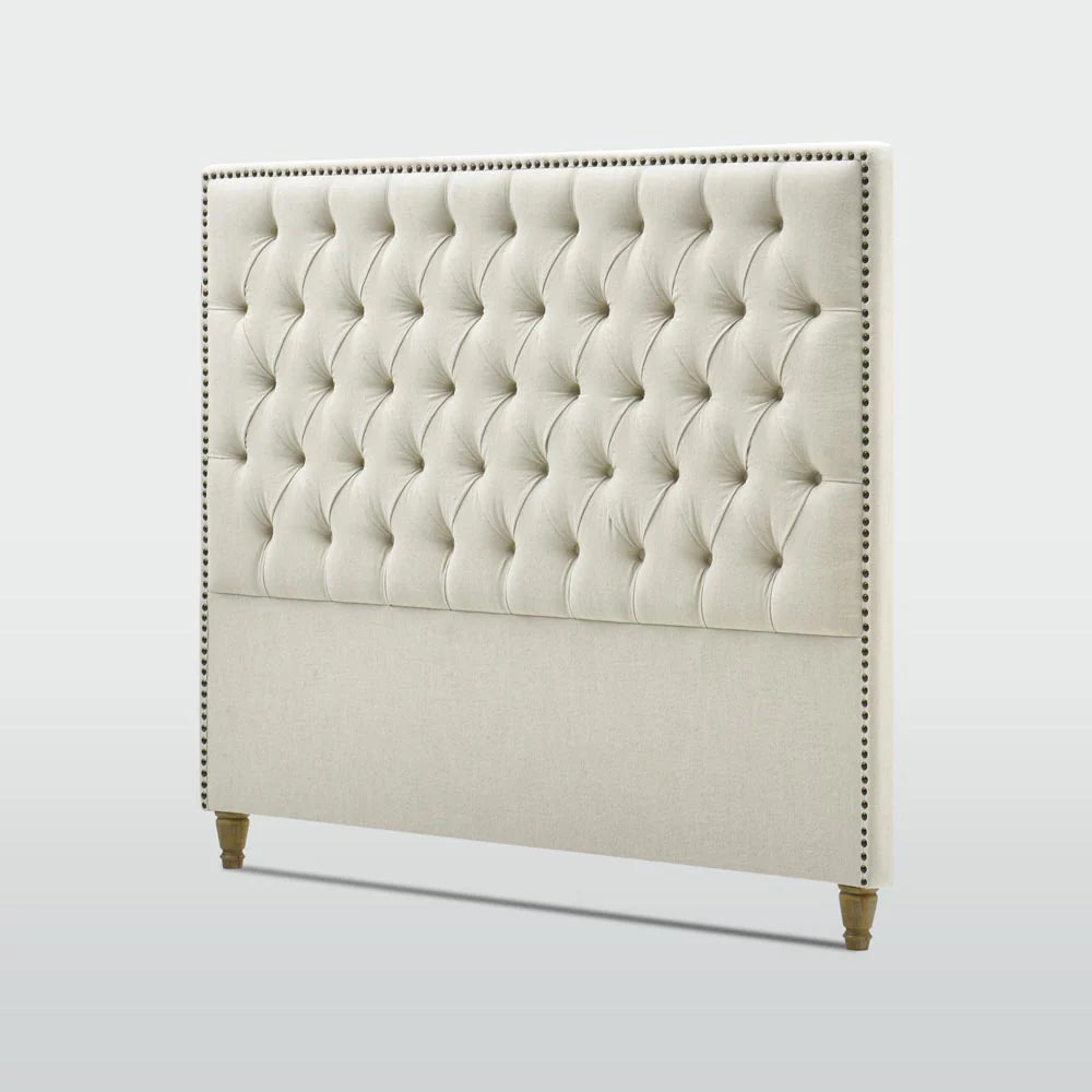 Queenscliff Tufted Bedhead Beige