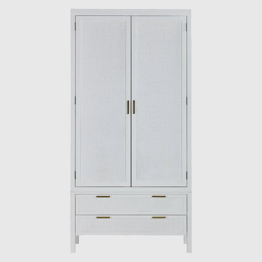 Santorini Wardrobe in White