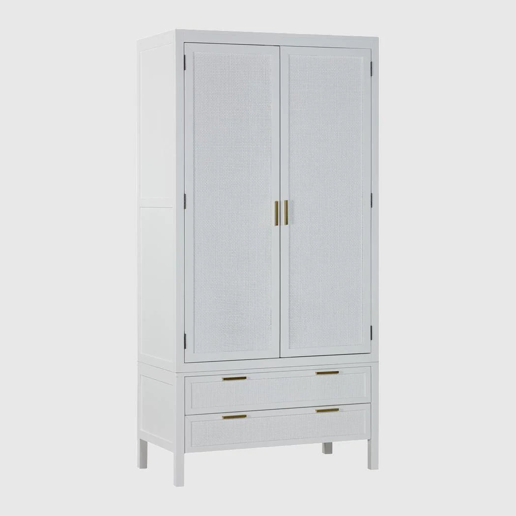 Santorini Wardrobe in White