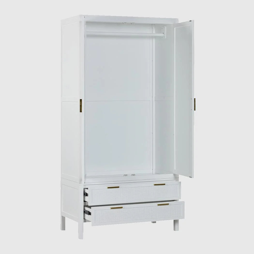 Santorini Wardrobe in White