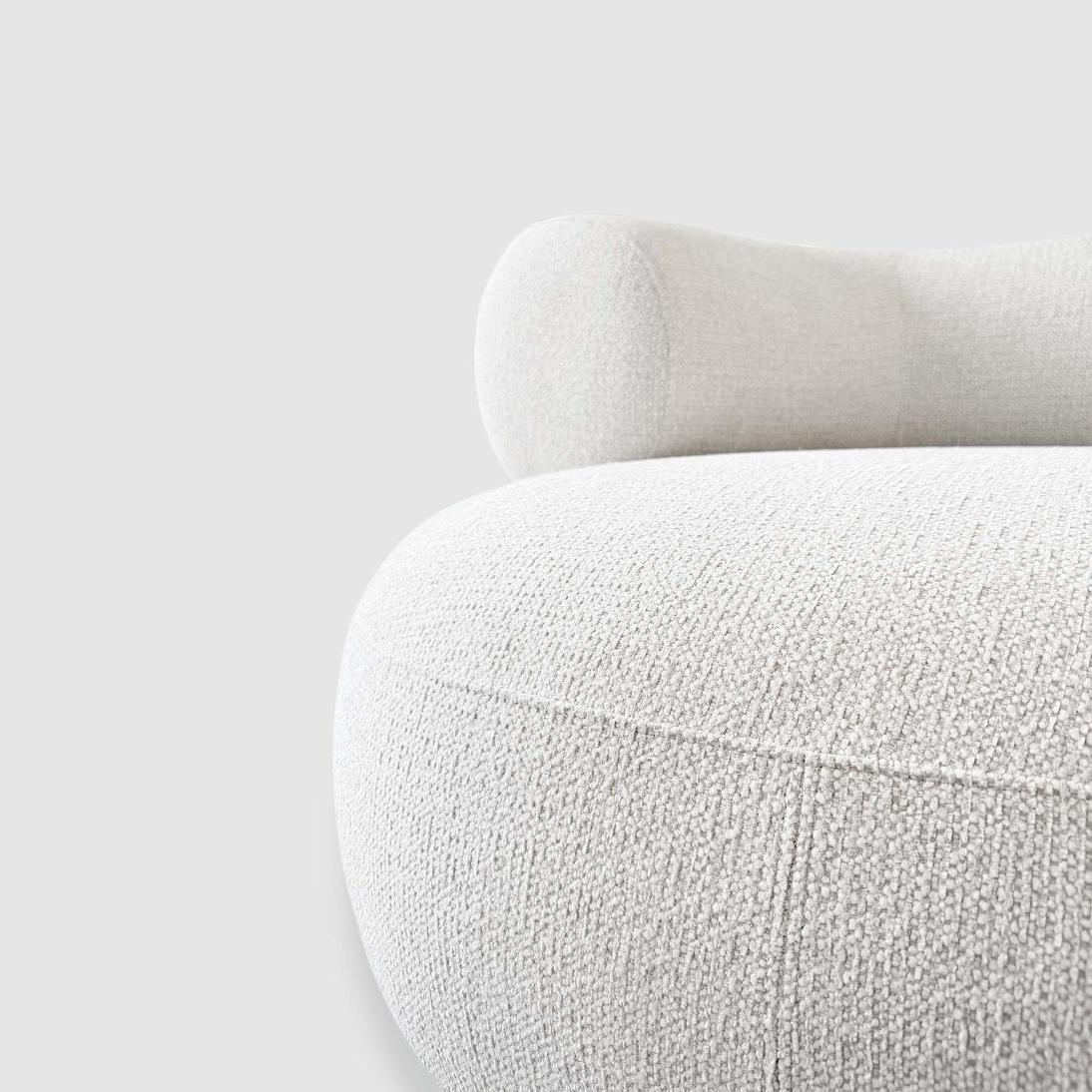 Theo 4 Seater Sofa White