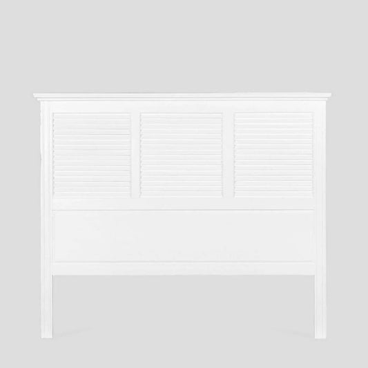 West Beach Hamptons Bedhead With Shutters King