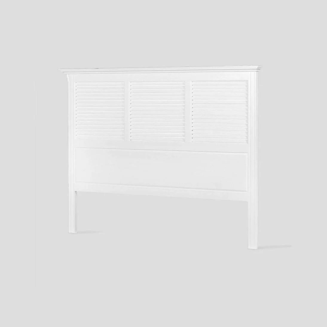 West Beach Hamptons Bedhead With Shutters King
