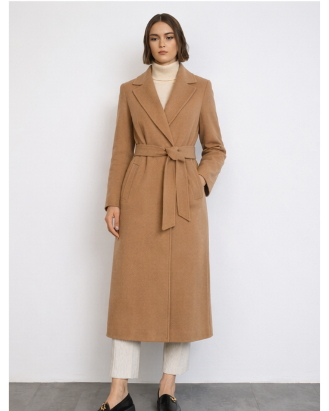 Soledad Camel Coat