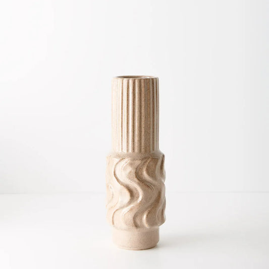 Marbella Sculptural Ceramic Vase