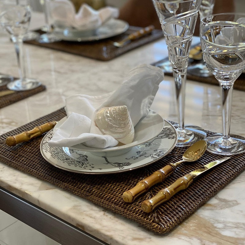 PLANTATION PLACEMAT RECT. X 6